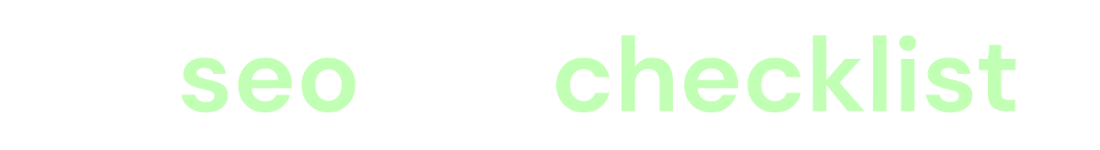 seositechecklist